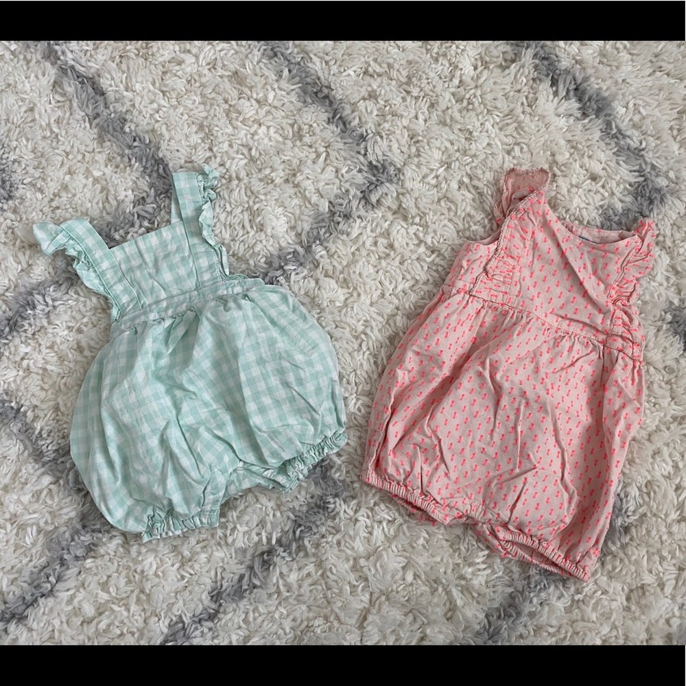Baby Gap 6-12 month rompers